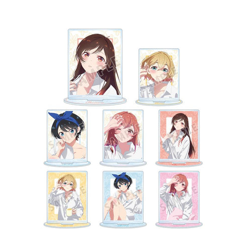 『彼女、お借りします』描き下ろしイラスト 彼シャツver. トレーディングアクリルスタンド(単位/BOX)【202508再販】
